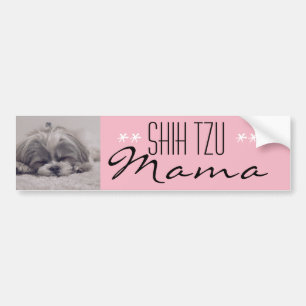 Shih Tzu Mama Autoaufkleber für Hunde-Mamas