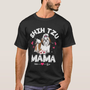 Shih Tzu Mama für Shih Tzu T-Shirt