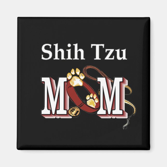 Shih Tzu MAMA Geschenke Magnet (Vorne)