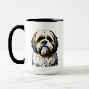 Shih Tzu Mama   Hundeliebhaber Tasse