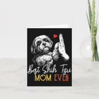Shih tzu Mama immer lustiger Hund Mama Muttertag