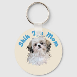 Shih Tzu Mama Schlüsselanhänger