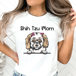Shih Tzu Mama Shirt, Dog Mama T-Shirt