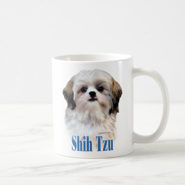 Shih Tzu Name Kaffeetasse (Rechts)