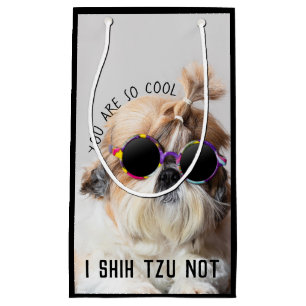 Shih Tzu Nicht lustig süße Hundeliebhaber Benutzer Kleine Geschenktüte