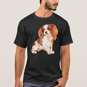 Shih Tzu Niedlich Dog Watercolor T-Shirt