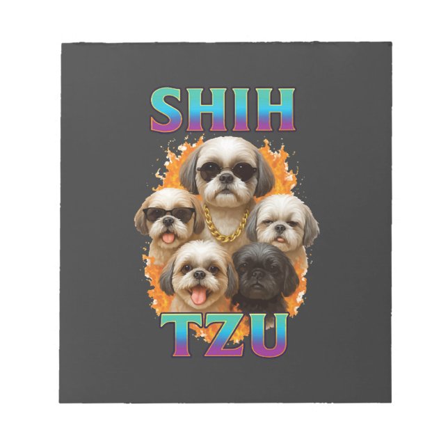 Shih Tzu  Notizblock (Vorderseite)