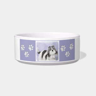 Shih Tzu Painting - Niedliche Hundekunst Napf
