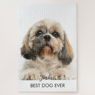 Shih Tzu Pet Dog Foto Custom Puzzle
