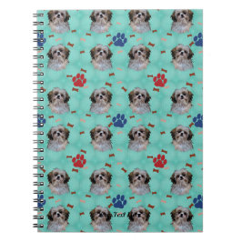 Shih Tzu Portrait Notizblock