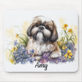 Shih Tzu Puppy Mousepad