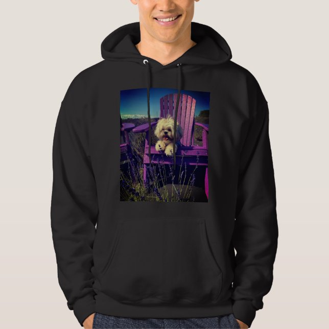 Shih Tzu Puppy Smiles (Dog Days) Hoodie (Vorderseite)
