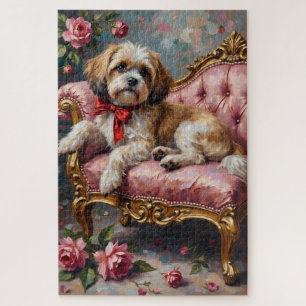 Shih Tzu Rococo Sei Mein Valentinstag Puzzle