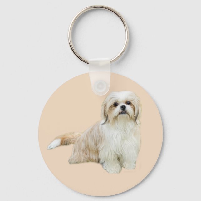 Shih Tzu Schlüsselanhänger (Vorderseite)