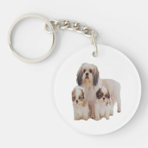 Shih-tzu-Schlüsselanhänger Schlüsselanhänger