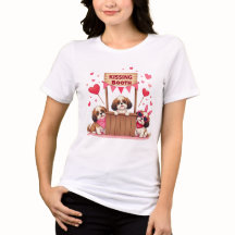 Shih Tzu Smooch Station Kissing Booth Geschenk