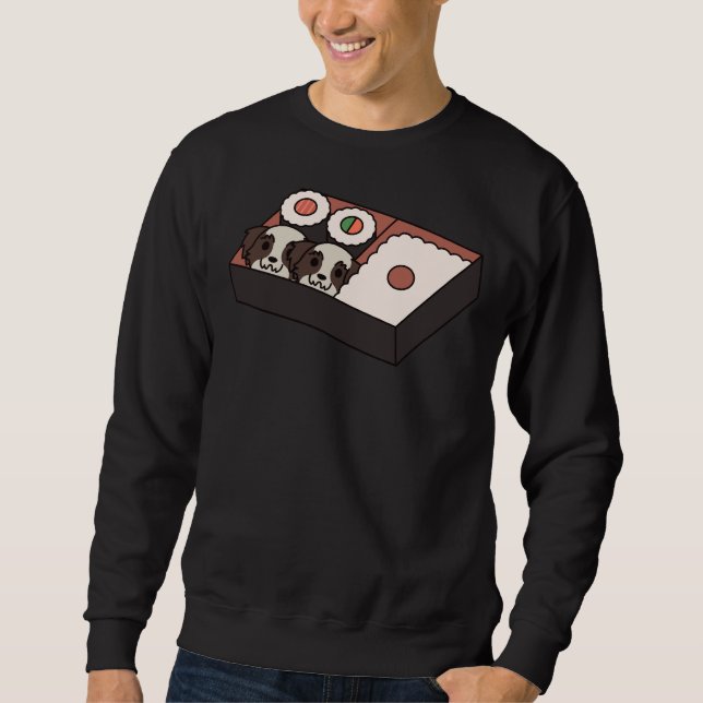 Shih Tzu Sushi Bento Box Sweatshirt (Vorderseite)