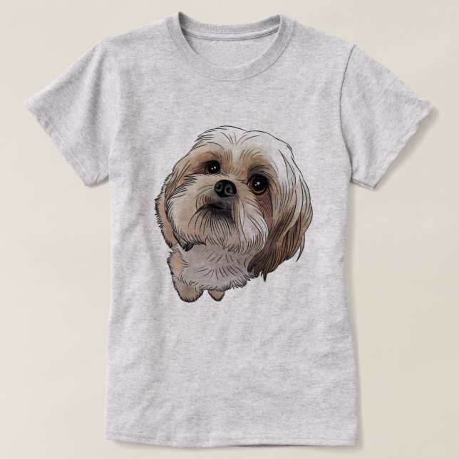 Shih Tzu T-Shirt (Design vorne)