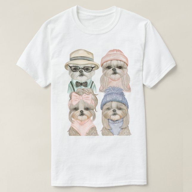 Shih Tzu T - Shirt (Design vorne)