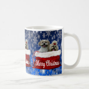 Shih tzu Tassen-Weihnachten Tasse