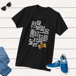 Shih tzu Tlits Kopf wie du T-Shirt