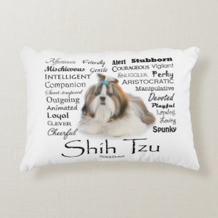Shih Tzu Traits Accent Pillow Dekokissen