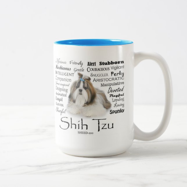 Shih Tzu Traits Tasse (Rechts)