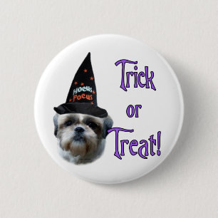 Shih Tzu Trick Button