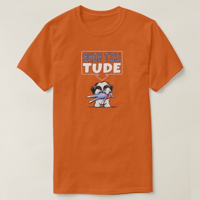 Shih Tzu Tude Dk T-Shirt (Design vorne)