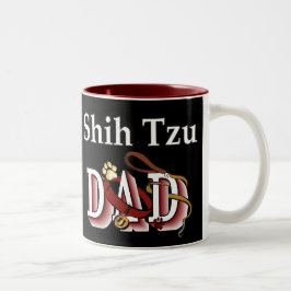 Shih Tzu Vater Geschenke Zweifarbige Tasse