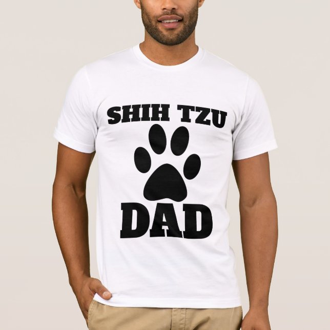 SHIH TZU VATER T - Shirt (Vorderseite)