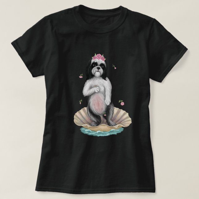 Shih Tzu Venus T-Shirt (Design vorne)