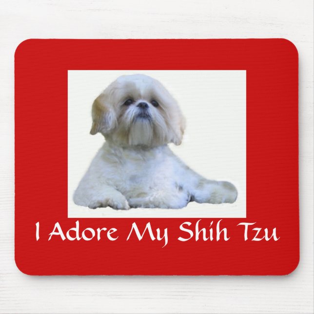 Shih Tzu verehre ich Mousepad (Vorne)