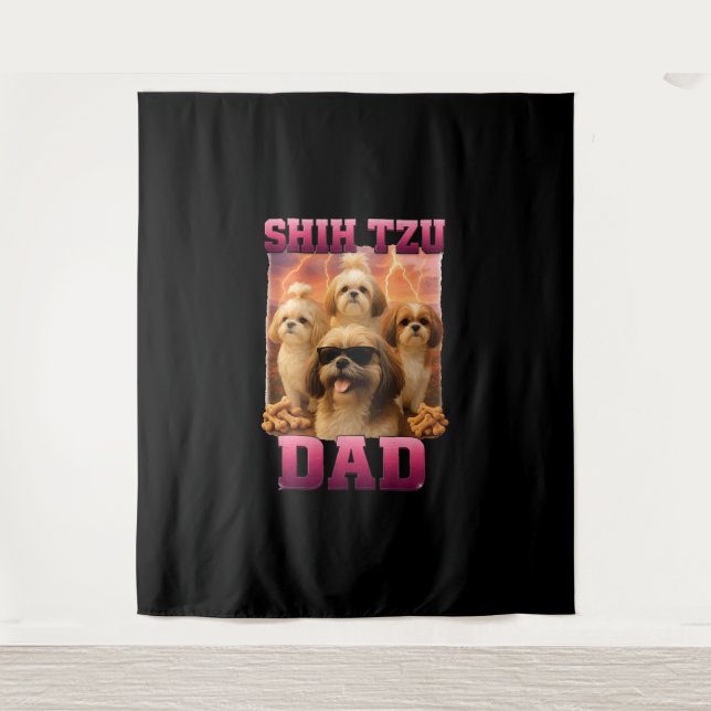 Shih Tzu Wandteppich (Vorderseite)
