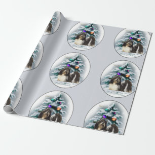 Shih Tzu Weihnachten Geschenkpapier