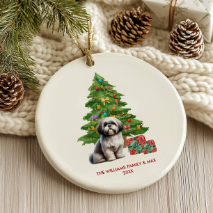 Shih Tzu Weihnachtsschmuck
