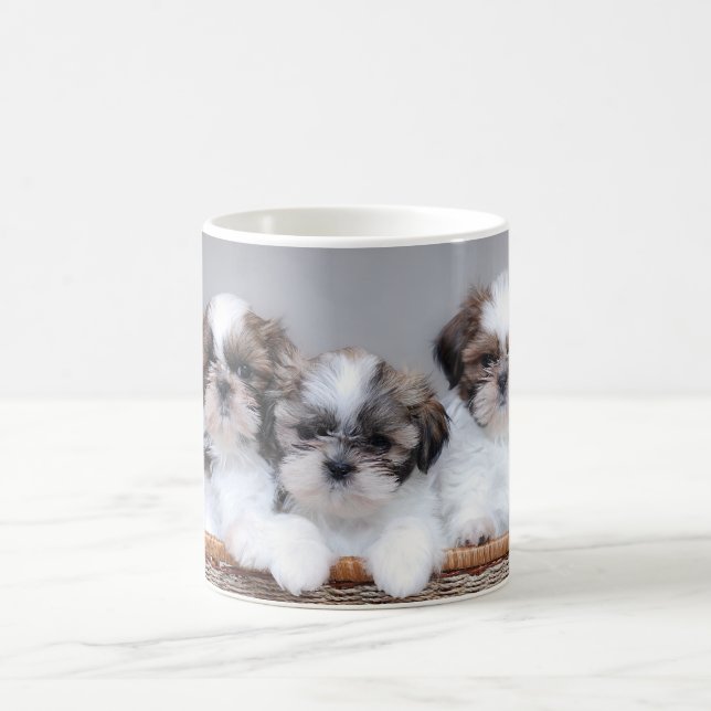 Shih Tzu Welpen Kaffeetasse (Mittel)