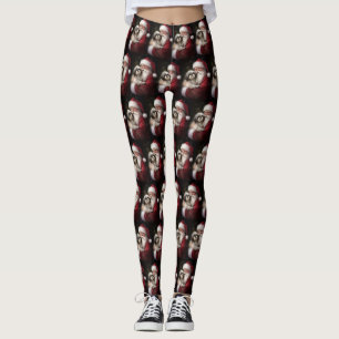 Shih Tzu zu Weihnachten Leggings