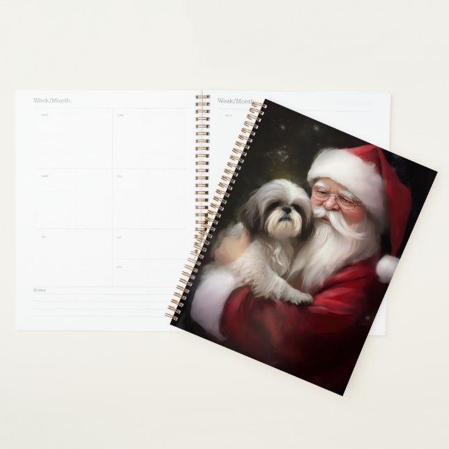 Shih Tzu zu Weihnachten Planer (Anzeige)