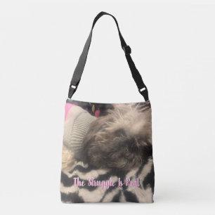 Shih Zhu Handbag Party Tiere & Kampf Tragetaschen Mit Langen Trägern