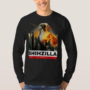 Shihzilla Shih Tzu T für Hundebahn T-Shirt