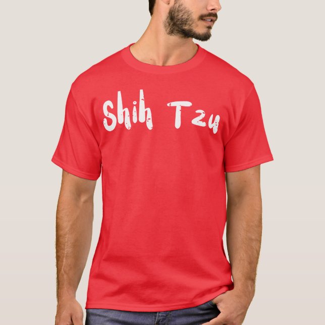 Shihzu Dogs-Geschenk T-Shirt (Vorderseite)