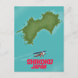 Shikoku Japan Karte
