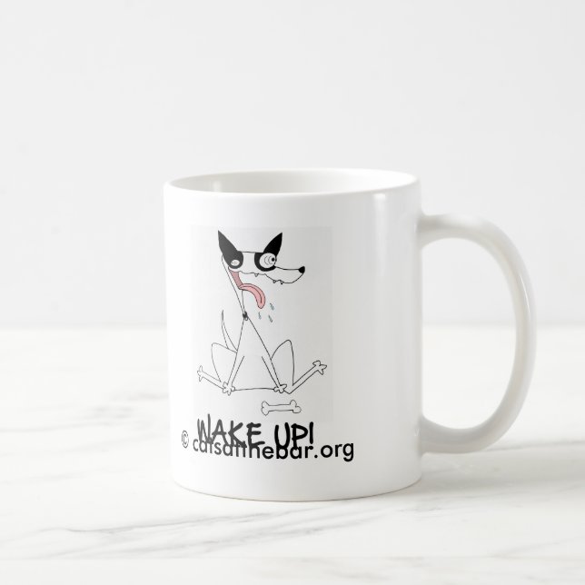 "Shilo der Katze-Hund" wachen Tasse auf (Rechts)