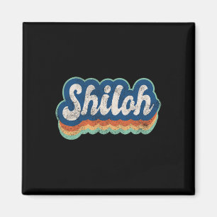 Shiloh Vorname Boy Vintag Style 70er 80er Person Magnet