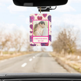 Shimmer Lila Heart Share my Fries Autolufterfrischer