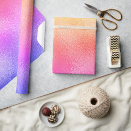 Shimmer Rainbow Glass Abstrakt Geschenkpapier