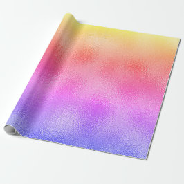 Shimmer Rainbow Glass Abstrakt Geschenkpapier