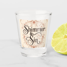 Shimmer & Sin Gothic Shotglas | Dunkler Glamour Schnapsglas