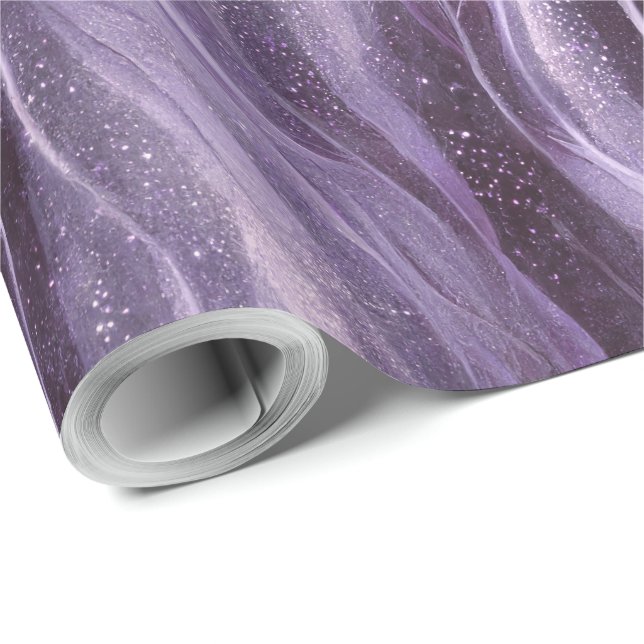 Shimmer Texture Glitzer Gold Muster Geschenkpapier (Rolleneckpunkt)